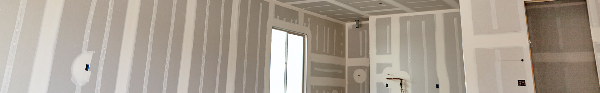 Image of Drywall applied to room